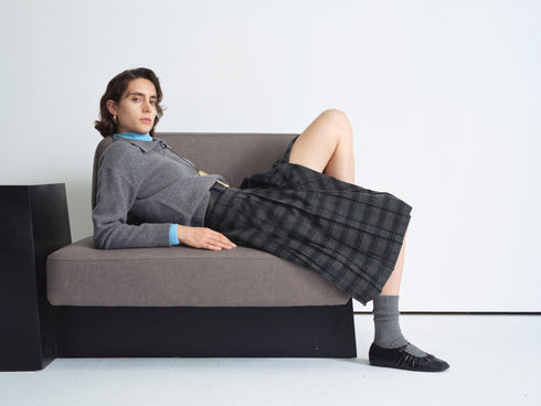 Knit Polo Sweater